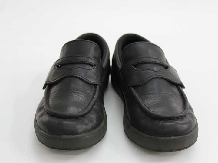 ヴァンズ フォーマルシューズ 18cm 男児 黒【中古】○