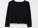 〓ラルフローレン/Ralph Lauren〓140cm 長袖Tシャツ/長袖カットソー/ロンT 黒【中古】 子供服 キッズ kids ジュニア 女の子 秋冬 tops 220142(4)