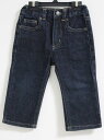 〓ボンポワン/BONPOINT〓75cm ジーンズ/デニムパンツ 紺 【中古】子供服 キッズ kids ベビー服 baby 女の子 男の子 秋冬 bottoms 501142