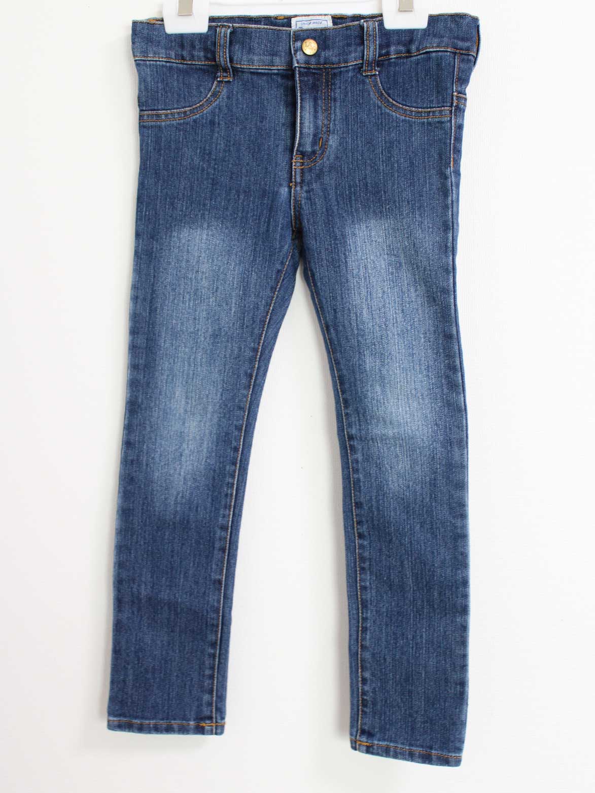 【楽天スーパーSALE!】〓リー/Lee〓120cm ジーンズ/デニムパンツ 青 【中古】 子供服 キッズ kids 女の子 秋冬 bottoms 012142