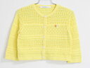 【SALE!】〓ファミリア/familiar〓80cm カーディガン イエロー 【中古】子供服 キッズ kids ベビー服 baby 男の子 女の子 春 top...