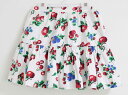〓アナスイミニ/ANNA SUI mini〓125-135cm スカート 白×赤 ’23年製 【中古】子供服 キッズ kids 女の子 春夏 bottoms 4...