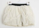 【SALE!】〓トッカ/TOCCA BAMBINI〓80cm チュールスカート 白×ゴールド【中古】 子供服 キッズ kids ベビー服 baby 女の子 春夏...