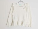 〓トッカ/TOCCA BAMBINI〓120cm 長袖Tシャツ/長袖カットソー/ロンT 白 【中古】 子供服 キッズ kids 女の子 春秋 tops 412052(4)