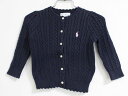 【SALE!】〓ラルフローレン/Ralph Lauren〓85cm カーディガン 紺 【中古】子供服 キッズ kids ベビー服 baby 女の子 春秋 top...