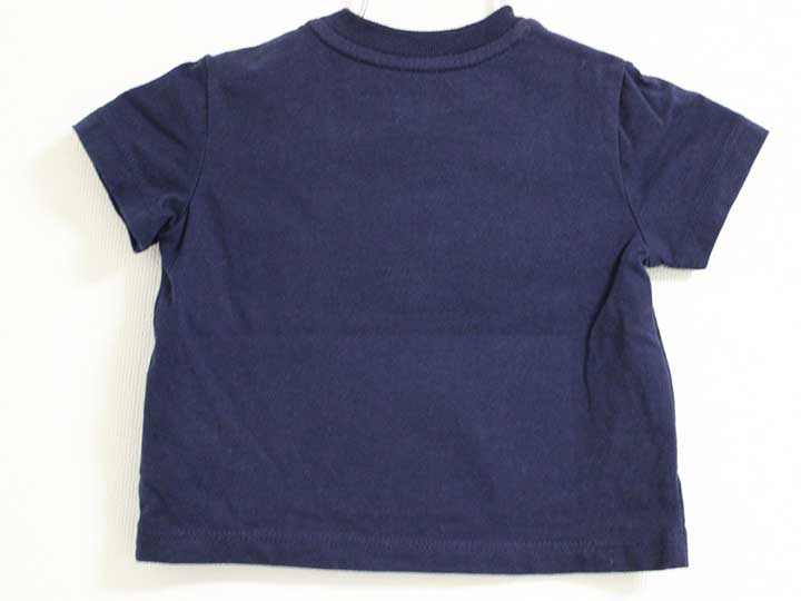ラルフローレン 半袖Tシャツ 60cm キッズ 男児 紺【中古】 〓