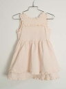 【SALE!】〓ケイトスペードニューヨーク/kate spade new york kids〓90cm ノースリーブジャンパースカート ピンク【中古】子供服 キッズ kids ベビー服 baby 女の子 春夏秋 onepi 402042
