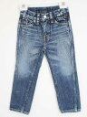 〓デニム＆ダンガリー/DENIM DUNGAREE/D＆D〓100cm ジーンズ/デニムパンツ ネイビー【中古】 子供服 キッズ kids 男の子 女の子 春秋冬 bottoms 722042