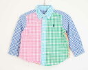 【SALE!】〓ラルフローレン/Ralph Lauren〓85cm 長袖シャツ マルチカラー 【中古】子供服 キッズ kids ベビー baby 男の子 女の子...