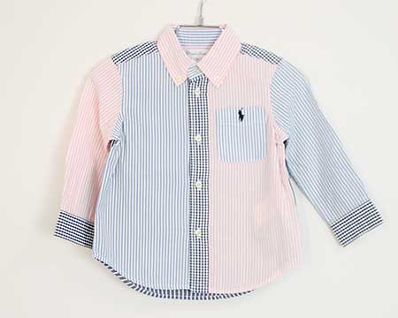 【楽天スーパーSALE!】〓ラルフローレン/Ralph Lauren〓85cm 長袖シャツ 白系 【中古】子供服 キッズ kids ベビー baby 男の子 女の子 春秋 tops 503042