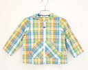 【SALE!】〓ファミリア/familiar〓90cm ジャンパー/ブルゾン/アウター/パーカー 青系 袖2way【中古】子供服 キッズ kids ベビー baby 男の子 春夏 otr 803042