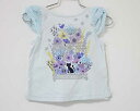〓アナスイミニ/ANNA SUI mini〓90cm 半袖Tシャツ/半袖カットソー 水色系 【中古】子供服 キッズ kids ベビー baby 女の子 夏 to...
