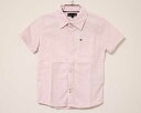 【夏SALE!】〓トミーヒルフィガー/TOMMY HILFIGER〓92cm 半袖シャツ 白×ピンク【中古】 子供服 キッズ kids ベビー baby 女の子...