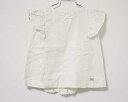 【夏SALE!】〓フィス/FITH〓90cm ノースリーブブラウス 白【中古】 子供服 キッズ kids 女の子 ベビー baby 夏 tops 425042
