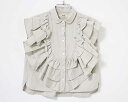 【2025夏SALE!】〓フィス/FITH〓110cm ブラウス/シャツ ベージュ ’23年製【中古】 子供服 キッズ kids 女の子 春夏 tops 825042