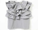 【夏SALE!】〓フィス/FITH〓110cm ブラウス/シャツ グレー ’22年製【中古】 子供服 キッズ kids 女の子 春夏 tops 825042