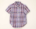 【夏SALE!】〓ラルフローレン/Ralph Lauren〓100cm 半袖シャツ 青系【中古】 子供服 キッズ kids 女の子 男の子 夏 tops 135042