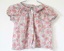 【夏SALE!】〓ボントン/BONTON〓96cm 半袖ブラウス ピンク系 【中古】 子供服 キッズ kids ベビー baby 女の子 夏 tops 1260...
