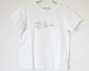 【夏SALE!】〓アニエスb/アニエスベー/agnes b. ENFANT〓125cm 半袖Tシャツ/半袖カットソー 白【中古】 子供服 キッズ kids 男の子 女の子 夏 tops 126042(4)