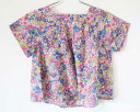 【夏SALE!】〓ボントン/BONTON〓96cm 半袖ブラウス 白系【中古】 子供服 キッズ kids ベビー baby 女の子 夏 tops 126042
