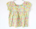 【夏SALE!】〓ボントン/BONTON〓96cm 半袖ブラウス 白系【中古】 子供服 キッズ kids ベビー baby 女の子 夏 tops 126042