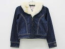シャーリーテンプル デニムジャケット 130cm キッズ 女児 紺【中古】【新入荷!】☆(4)
