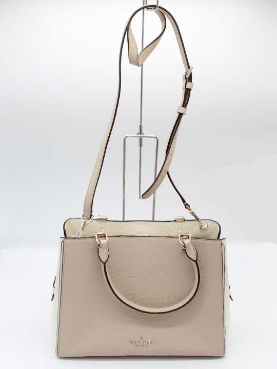 ケイトスペード ハンドバッグ レイラ レディース ピンクベージュ【中古】【新入荷】 ★