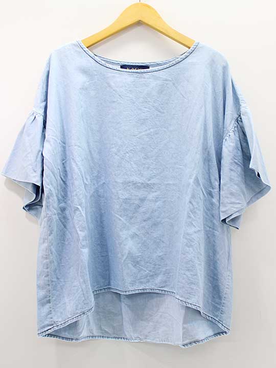 Rakuten - カオス デニムブラウス 42 レディース ライトブルー【中古】【新入荷】★