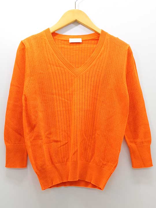 Cruciani(クルチアーニ) カーディガン サイズ42 L レディース - オレンジ 長袖/カシミヤ/ロング丈 Cruciani（クルチアーニ）公式通販｜ウィメンズ｜STRASBURGO
