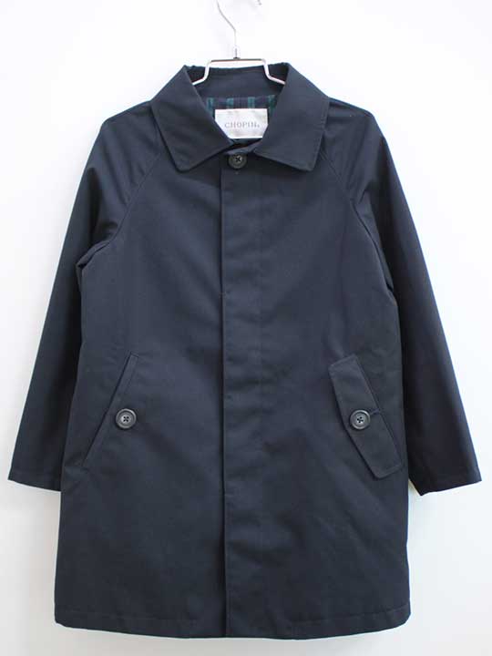 ショパン スプリングコート 120cm キッズ 男児 濃紺【中古】☆
