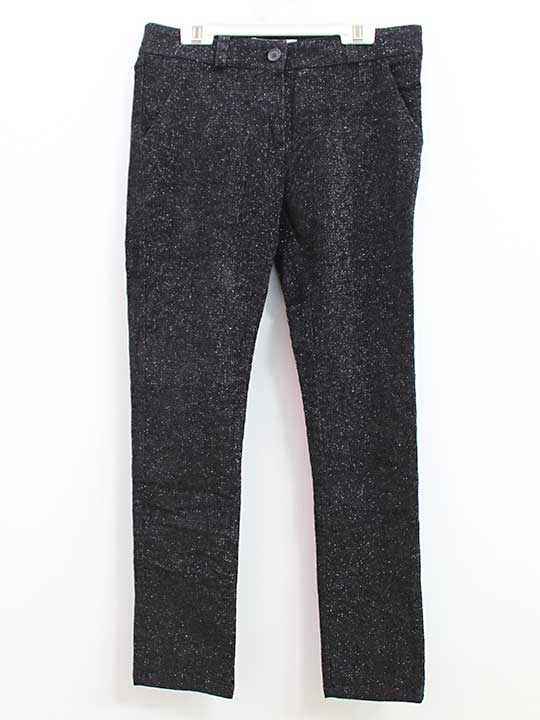 タルティーヌエショコラ ロングパンツ 160cm キッズ 女児 黒【中古】☆