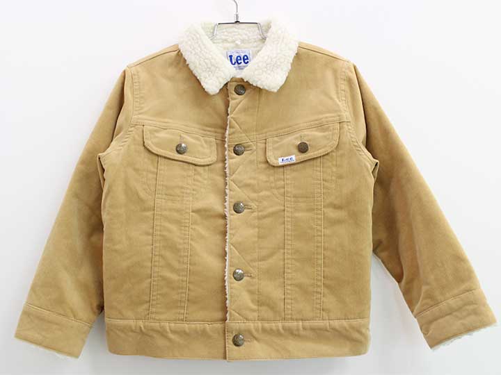 リー ブルゾン 120cm キッズ 男児 女児 ベージュ【中古】☆