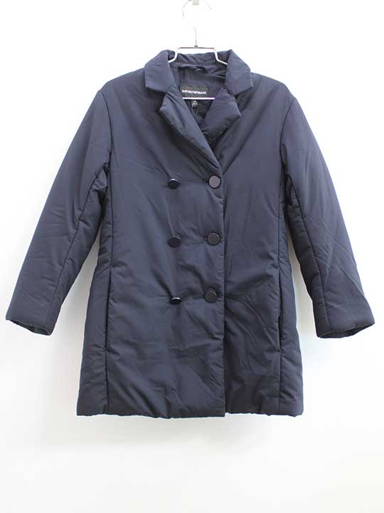 エンポリオアルマーニ 中綿コート 118cm キッズ 女児 濃紺 ☆【新品 未使用】【新入荷!】(4)