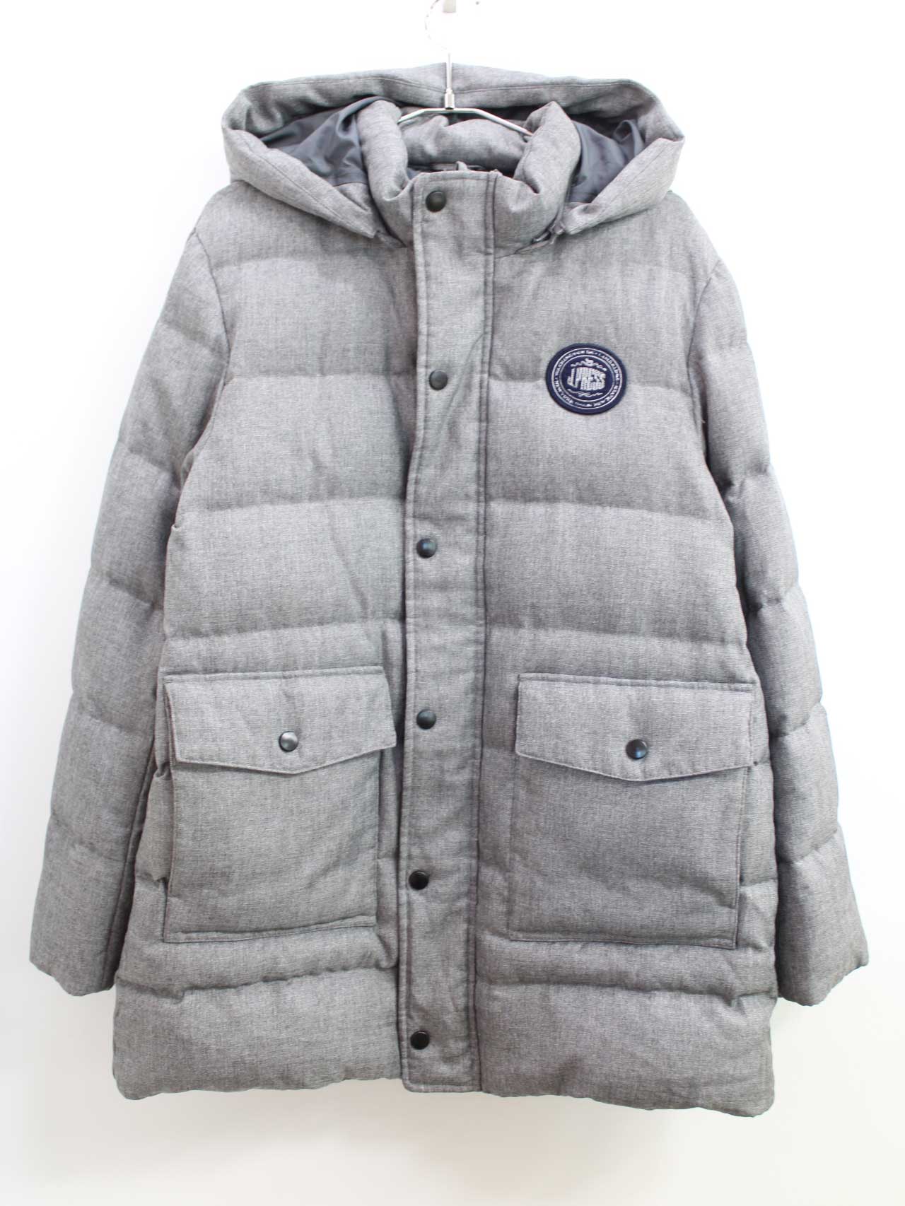 ジェイプレス ダウンジャケット 160cm キッズ 男児 グレー【中古】【新入荷!】☆