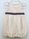 【SALE!】▽トッカ/TOCCA BAMBINI▽90cm ノースリーブドレス ピンク×薄ベージュ フォーマル 入園式 結婚式 発表会 七五三 冠婚葬祭【中古...
