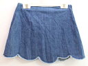 【SALE!】▽イル グッフォ/IL GUFO▽126cm スカート インディゴ【中古】子供服 キッズ kids 女の子 春夏 bottoms 015042