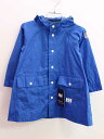 【SALE!】新品 未使用品▽ヘリーハンセン/HELLY HANSEN▽95-110cm レインコート/カッパ/レインウェア/雨具 ブルー 撥水 アウトドア キ...