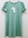 新品 未使用品▽トッカ/TOCCA BAMBINI▽130cm 半袖ワンピース グリーン 子供服 キッズ kids 女の子 夏 onepi 416042(4)