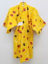 【夏SALE!】▽日本製 浴衣▽80-90cm 山吹色 金魚柄 お祭り 花火大会 納涼祭 盆踊り【中古】子供 キッズ kids ベビー baby 男の子 女の子...