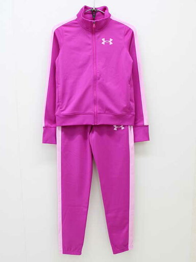 新品 未使用品▽アンダーアーマー/UNDER ARMOUR▽140cm ジャージ上下セット 紫 子供服 キッズ kids ジュニア 女の子 秋冬 otr bottoms 409042 新品 未使用品▽アンダーアーマー/UNDER ARMOUR▽140cm ジャージ上下セット 紫 子供服 キッズ kids ジュニア 女の子 秋冬 otr bottoms 409042