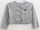 ▽ファミリア/familiar▽90cm 長袖ボレロ/カーディガン グレー【中古】子供服 キッズ kids ベビー服 baby 女の子 秋冬 tops 7090...