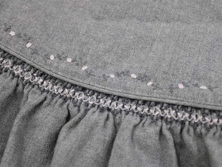 【SALE!】▽ファミリア/familiar▽110cm ジャンパースカート グレー フォーマル お受...
