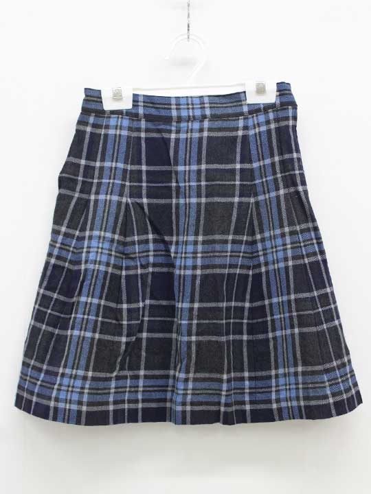 【新規値下げ!】▽ポンポネット/pom ponette▽140cm プリーツスカート 紺×グレー系 フォーマル お受験 面..