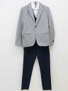 ▽ザラ/ZARA▽140cm スーツ4点セット グレー&紺 フォーマル 卒業式 入学式 謝恩会 結婚式 発表会 冠婚葬祭【中古】子供服 キッズ kids ジュニ...
