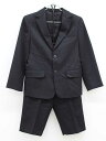 ▽コムサエンジェル/COMME CA ANGEL▽120cm スーツ 黒 フォーマル 卒園式 入学式 結婚式 謝恩会 発表会 七五三 冠婚葬祭【中古】子供服 キ...