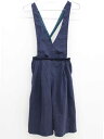 ズッパディズッカ 2wayサロペット 140cm キッズ 女児 紺【中古】【新入荷!】▽