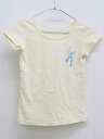 チャコット 半袖Tシャツ 150cm キッズ 女児 クリームイエロー【中古】▽(4)