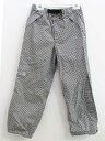 【夏SALE!】ザ・ノースフェイス ドットショットパンツ 130cm キッズ 男児 女児 黒×白【中古】▽