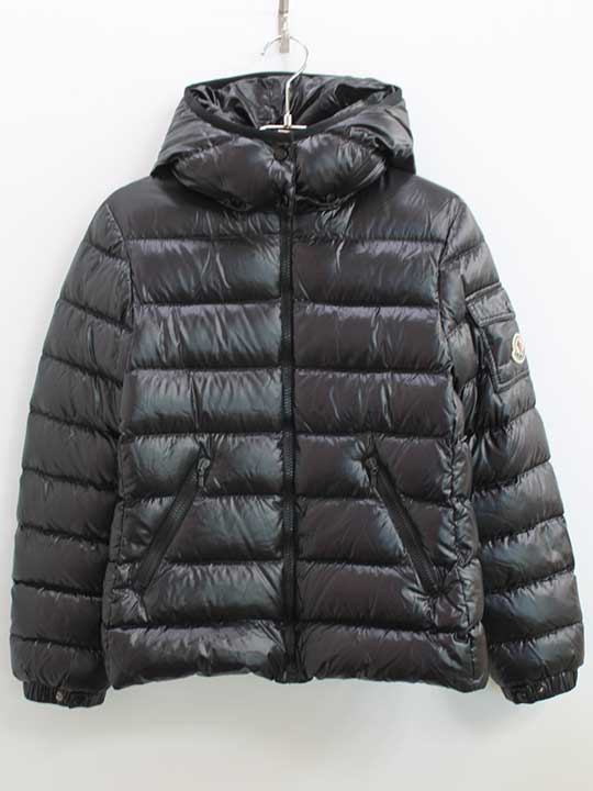 モンクレール ダウンジャケット 152cm キッズ 男児 女児 黒【中古】▽