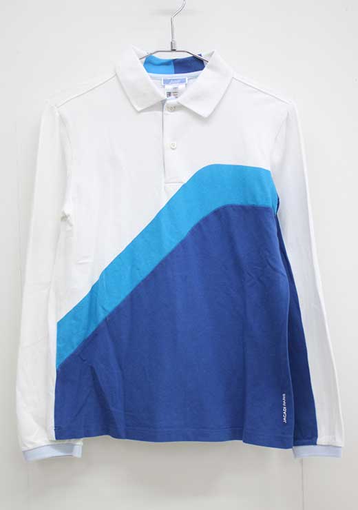 Long-Sleeved - ジャカディ 長袖ポロシャツ 152cm キッズ 男児 白系【中古】▽